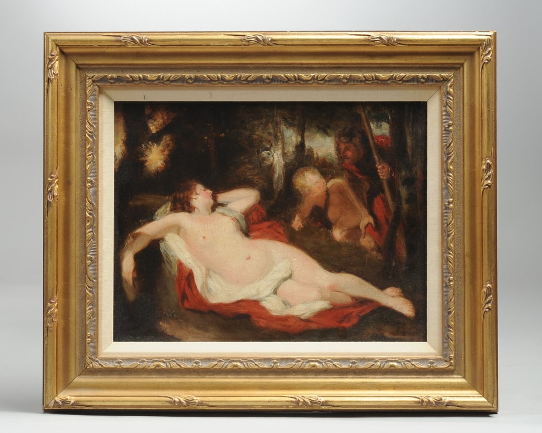 19th C. Oil Painting after Sir Joshua Reynolds (1 of 4)