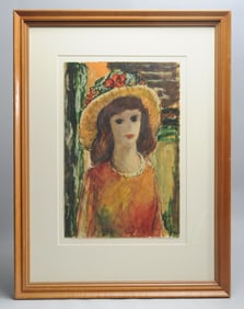 Donald S. Vogel (1917 - 2004) Watercolor on Paper