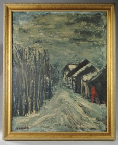 Harold G. Miller (20th Century) Oil on Board