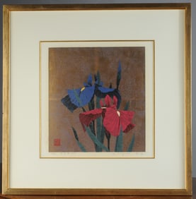 Kazutoshi Sugiura (Japanese, b. 1938) Iris, No. 15