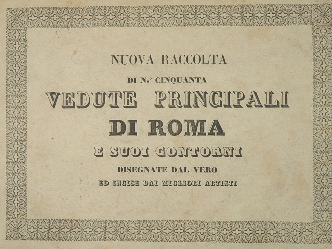 Folio of Italian Architectural Engravings (1 of 7)