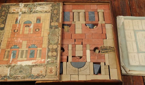 Boxed Set Victorian Architectural Building Blocks