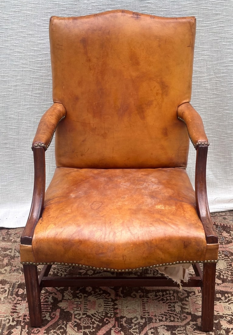18th C. English Lolling Chair (1 of 6)