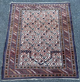 South West Persia Tribal Prayer Rug