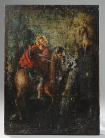 Greek Orthodox Icon St. Eustathios