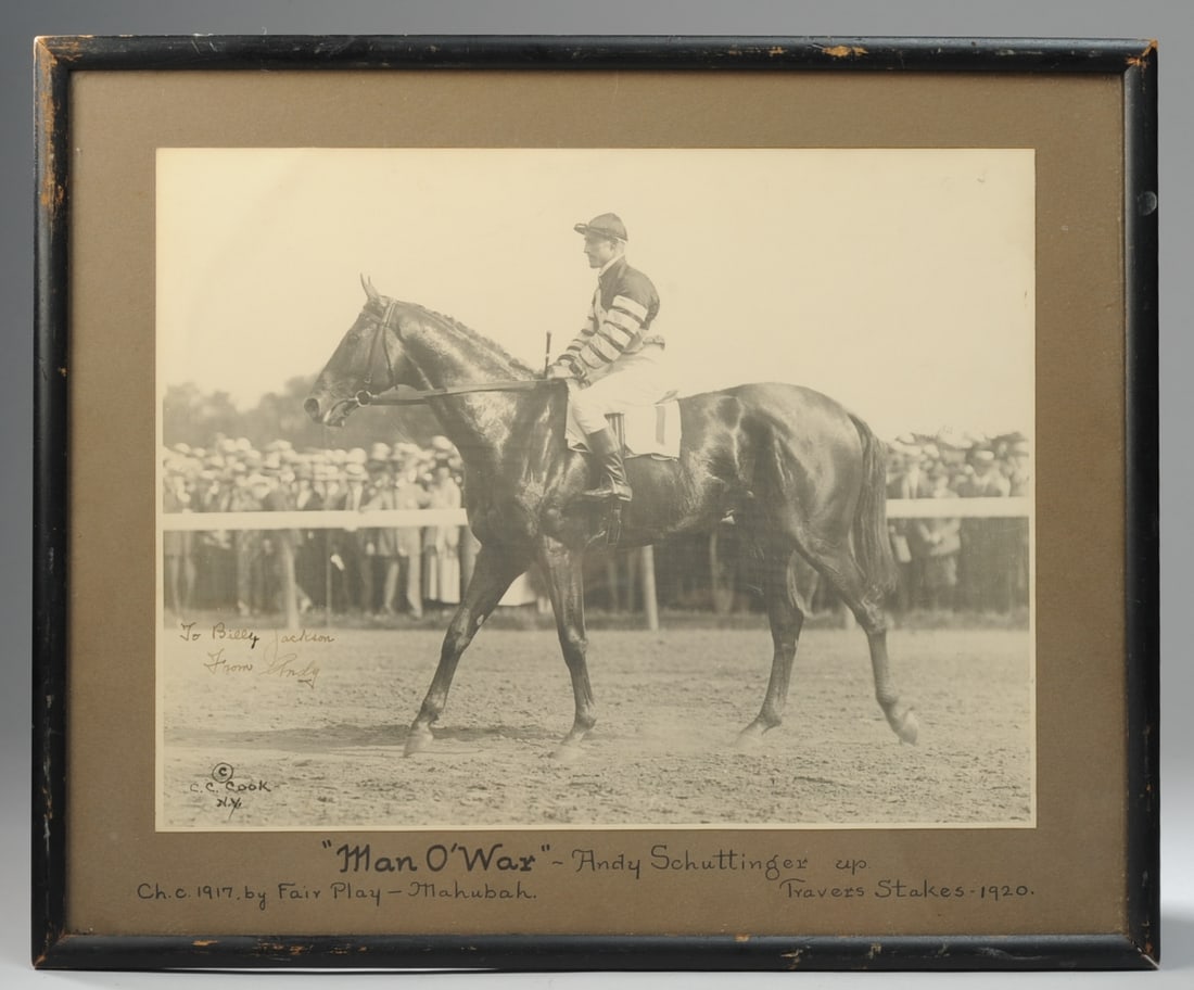 Antique Signed Photo, Man O' War (1 of 5)