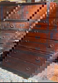 Japanese Isho Tansu Kimono Chest