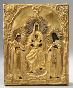 Kiev Pechersk Mother of God Russian Icon