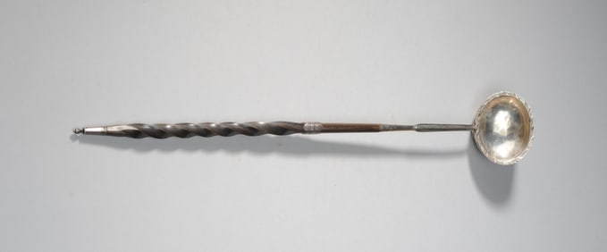 English Silver Serving Spoon