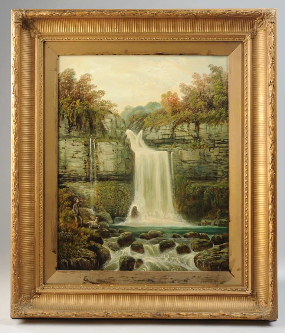 Edward Priestley (1820 - 1880) Oil on Canvas (1 of 5)