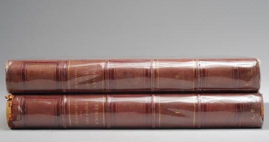 Grandville, Les Fleurs Animees, 1867 2 Volumes