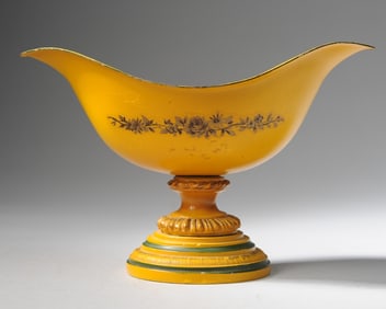 Vintage Tole Compote