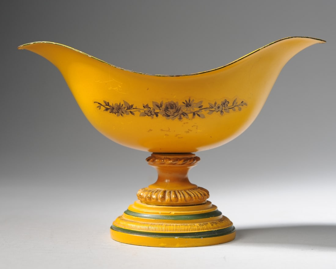 Vintage Tole Compote (1 of 3)