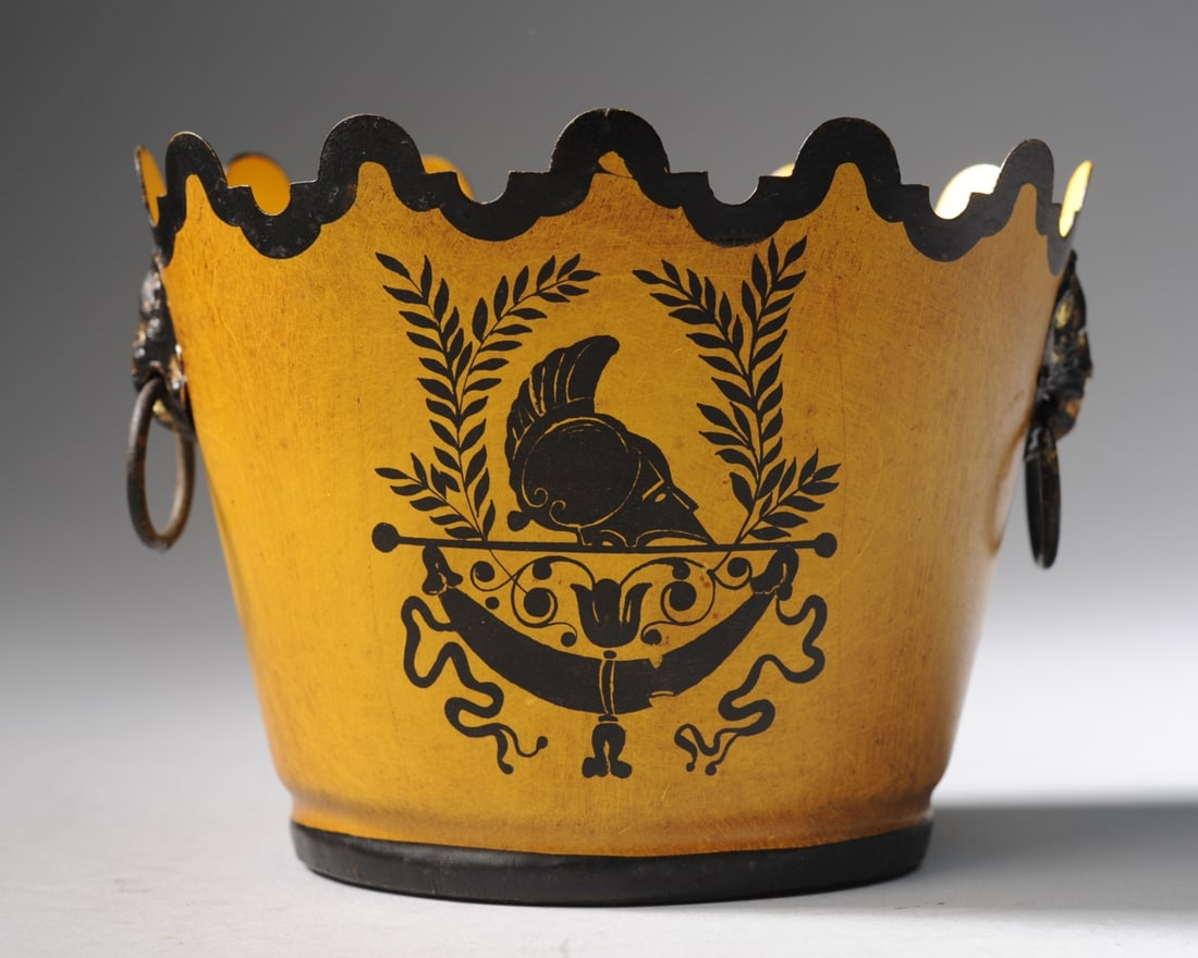 Italian Tole Cachepot (1 of 3)