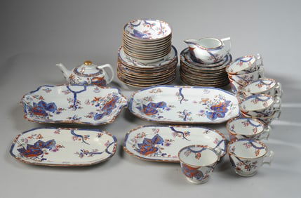 47 pcs. Copeland & Garrett Late Spode Porcelain