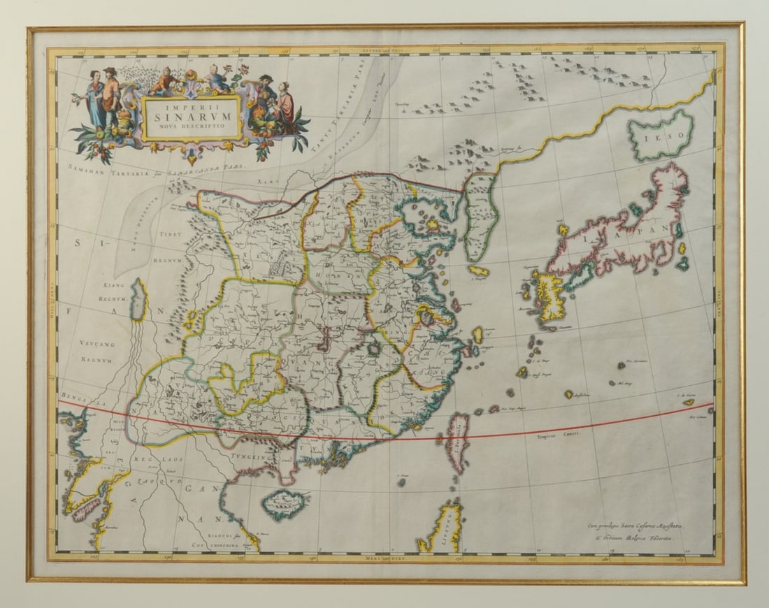 Johannes Blaeu, Imperii Sinarum Nova Descriptio (1 of 11)