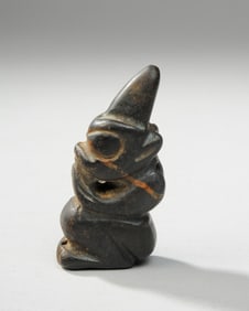 Chinese Archaic Hardstone Carving of a Demon