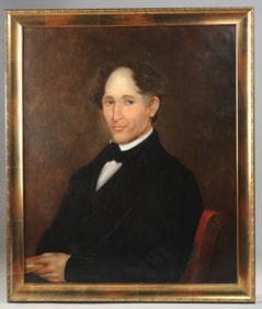 19th C. American Portrait of a Gentleman