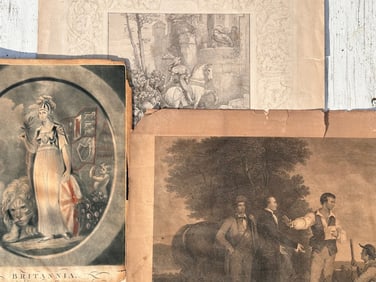 Three Antique Prints