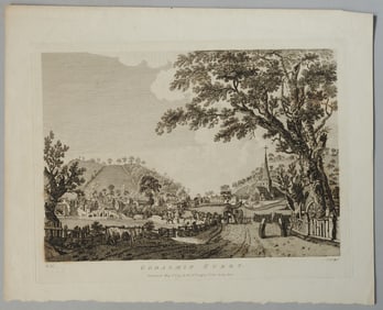 4 18th C. English Landscape Engravings