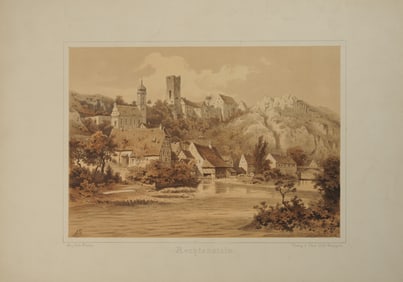 Two German Landscape Engravings