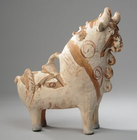 Mid Century Pucara Terracotta Bull