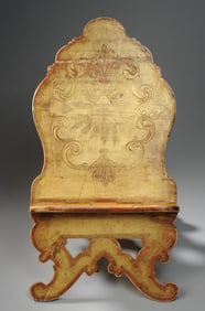 Italian Gilt Wood Bible Stand / Table Lectern