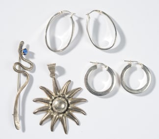 Sterling Silver Jewelry Mixed Grouping