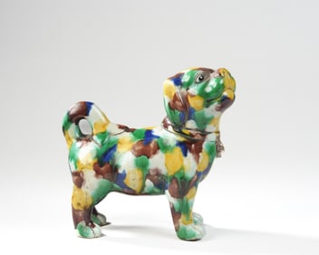 Chinese Sancai Glazed Dog