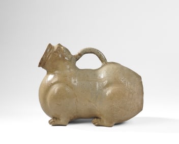Chinese Yue Ware Figural Vessel