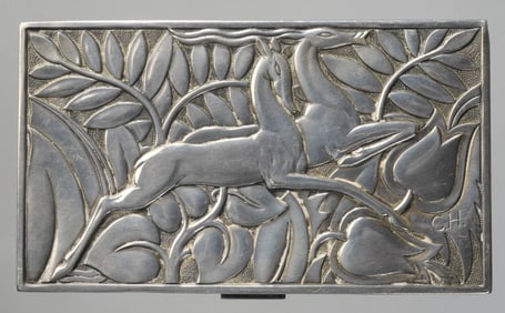 Art Deco Sterling Silver Cigarette Case