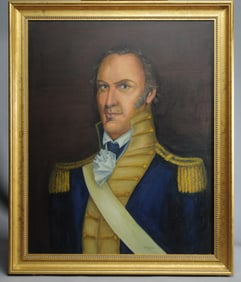 Oil on Canvas Portrait After Paul Sawyier