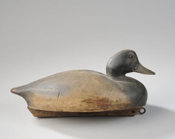 Blue Bill Drake Decoy
