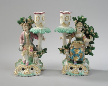 Samson Paris Derby Style Gardener Candlesticks