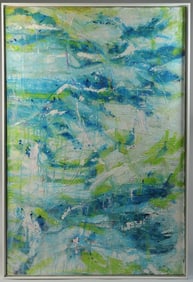 Abstract Painting Signed “Judith