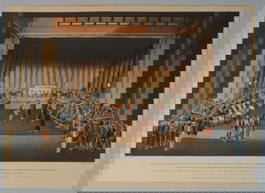 Maxim Gauci Lithograph Chinese Court of Justice