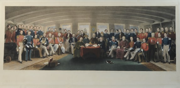 Treaty of Nanking, after Captain John Platt