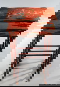 Vintage Chinoiserie Nesting Tables