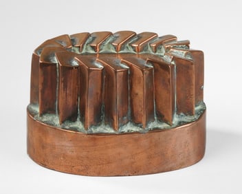 19th C. Copper Jelly Mold