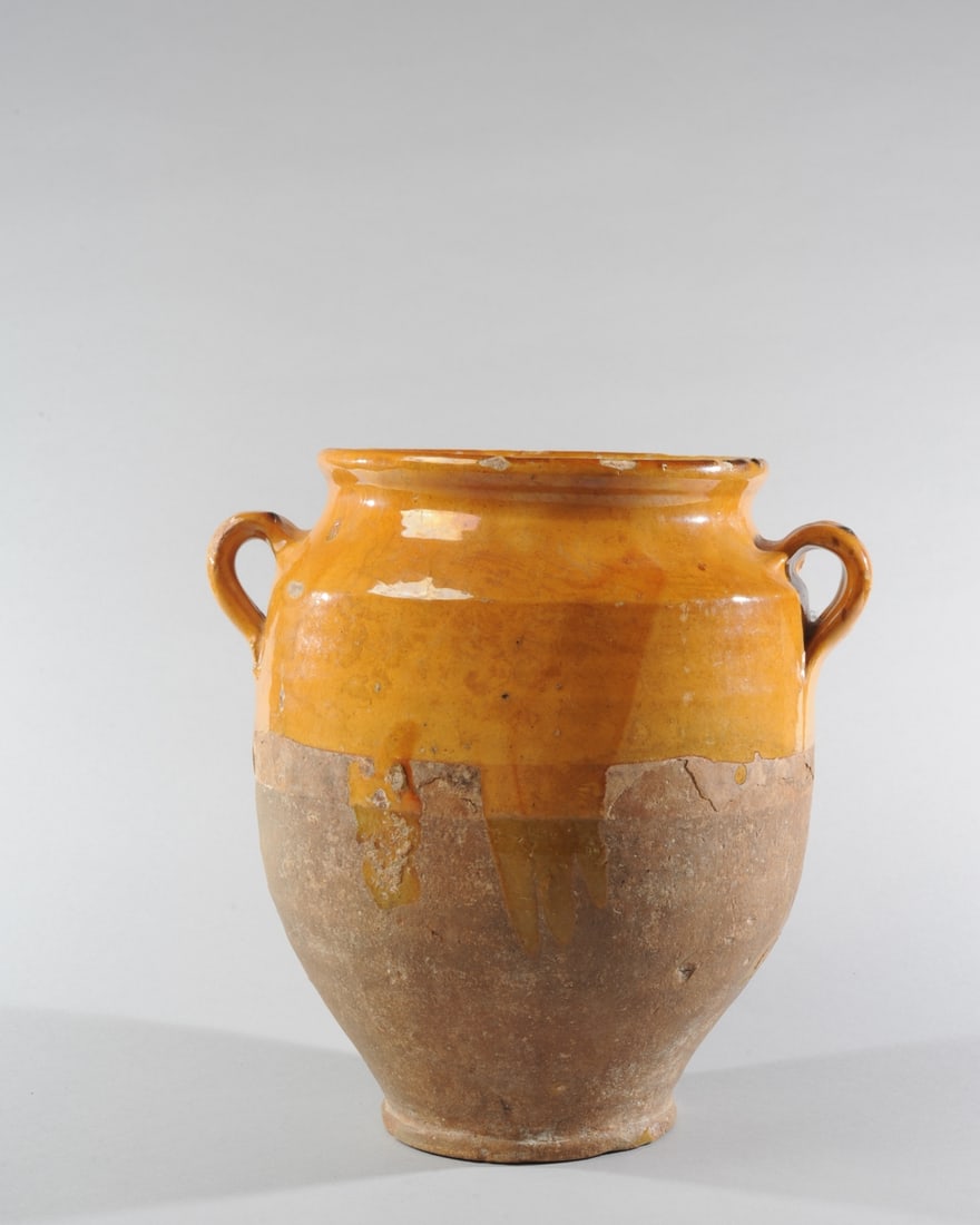 Antique French Pottery Olive Jar (1 of 5)