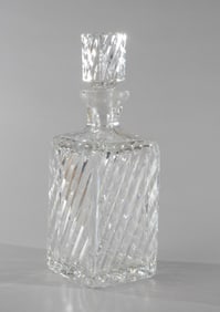 Cut Crystal Whiskey Decanter