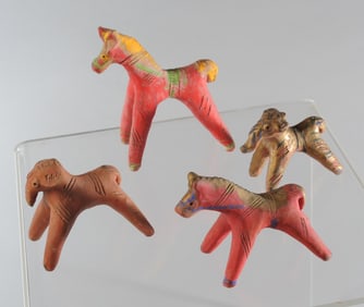 Collection of Terracotta Animal Figures, Nepal