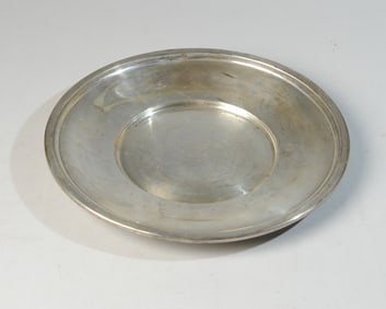 Large Sterling Silver Plate