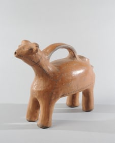 Ethnographic Zoomorphic Terracotta Figure