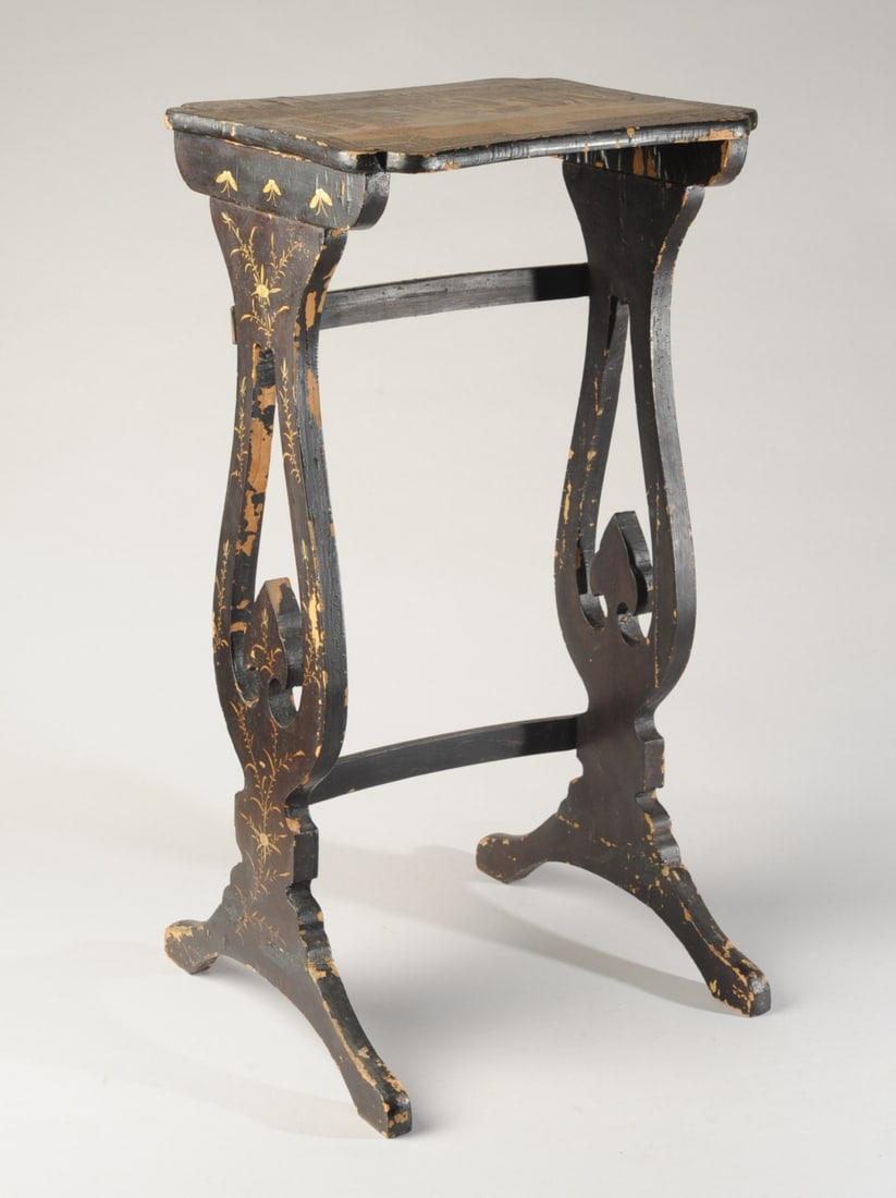 19th C. Small Chinoiserie Table (1 of 3)