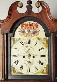 Regency Scottish Tall Case Clock