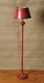 Vintage Tole Floor Lamp
