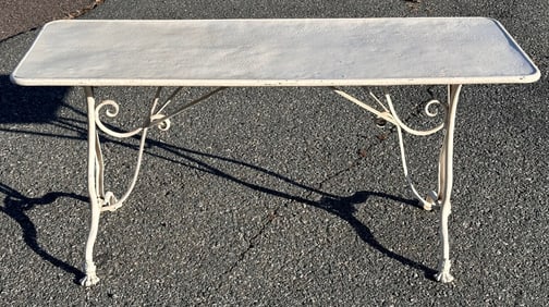 Antique Grassin A  Arras French Garden Table