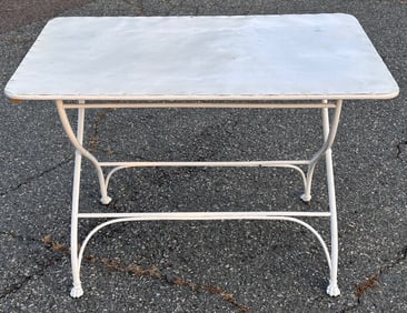 Antique Grassin a Arras French Cafe / Garden Table