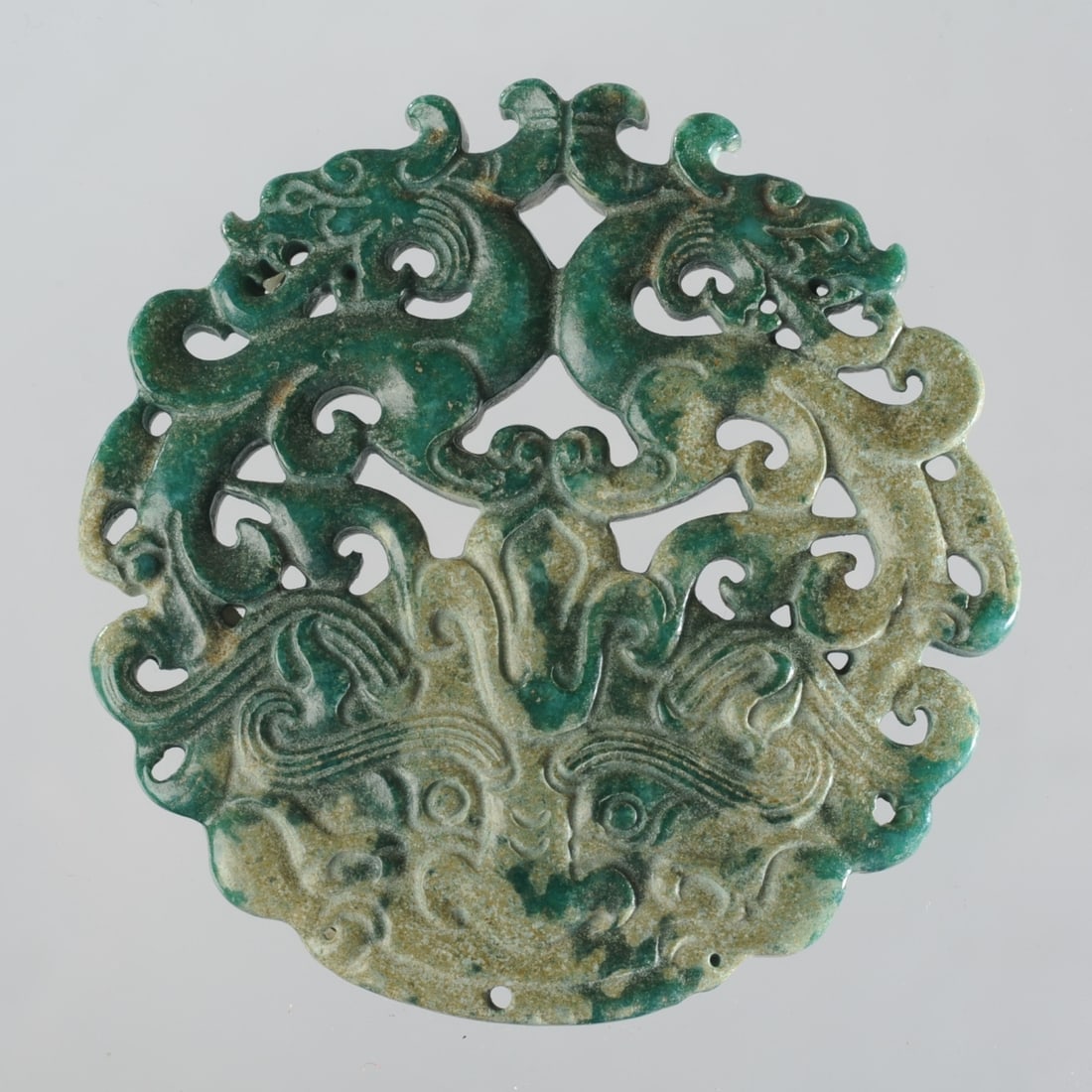 Jade Green & White Bi (1 of 2)